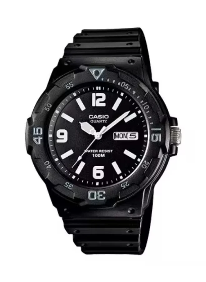 CASIO Men's Resin Analog Watch MRW-200H-1B2 - 44.6 mm