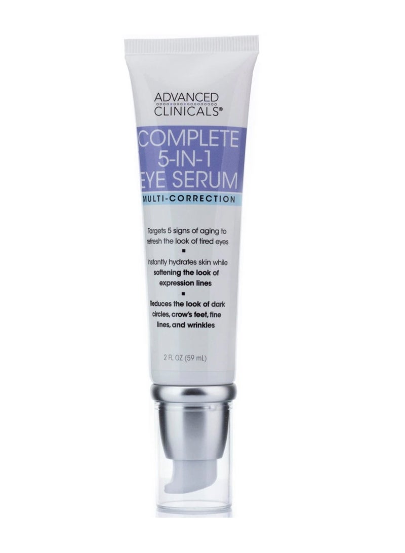 Advanced Clinicals 5-In-1 Eye Serum