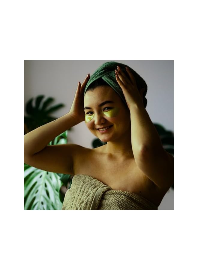 The Bros 6 PCs Towels Bath Cotton Towel Set Hotel Quality 600 GSM 100% Cotton, 2 Bath Towel, 2 Hand Towel/Gym Towel, 2 Face Towel, Highly Absorbent Towels for Bathroom (Military, 6 PCs Towels Pack) - Image 5