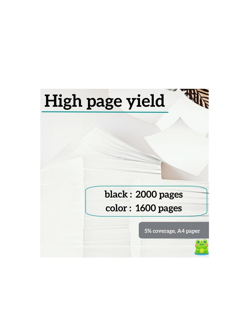 Terabyte خراطيش حبر بديلة متوافقة 963XL لـ HP963 لـ HP Officejet Pro 9010 9020 9012 9022 9014 9015 9016 9018 9019 (عبوة من 4) - Image 3