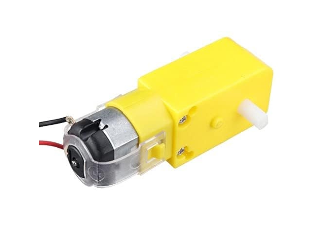 Robodo طقم هيكل سيارة روبوت ذكي 2 مجموعة مع عجلات مطاطية مع محرك تروس DC 3-6 فولت - Image 2