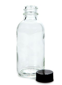 Vivaplex Vivaplex, 12, Clear, 2 oz Glass Bottles, with Lids  - Image 5
