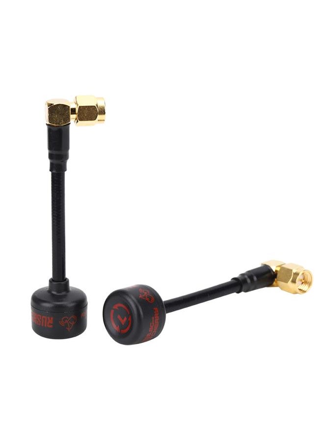 Thoraya - 2 PCS for Rush Cherry RHCP 1.2dBi 5.8Ghz L-type SMA Internal Pin Antenna for RC DroneLeft-Handed Rotation KSX3574 - Image 1