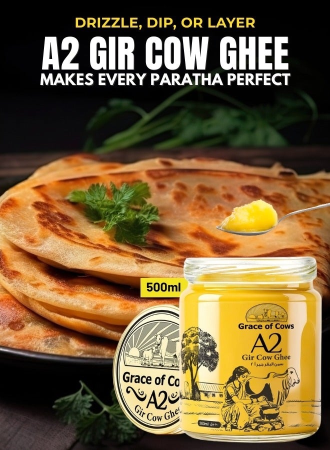 نعمة البقر نعمة الأبقار سمن بقري جير A2 500 مل - طريقة بيلونا التقليدية | أبقار ترعى بحرية على الأعشاب - Image 5