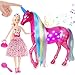 BETTINA Large Unicorn Princess Doll Set with Lights Sounds Magical Unicorn Toys 115 Inch Dolls Horse Playset Unicorn Gifts for Girls Ages 38 - Image 3