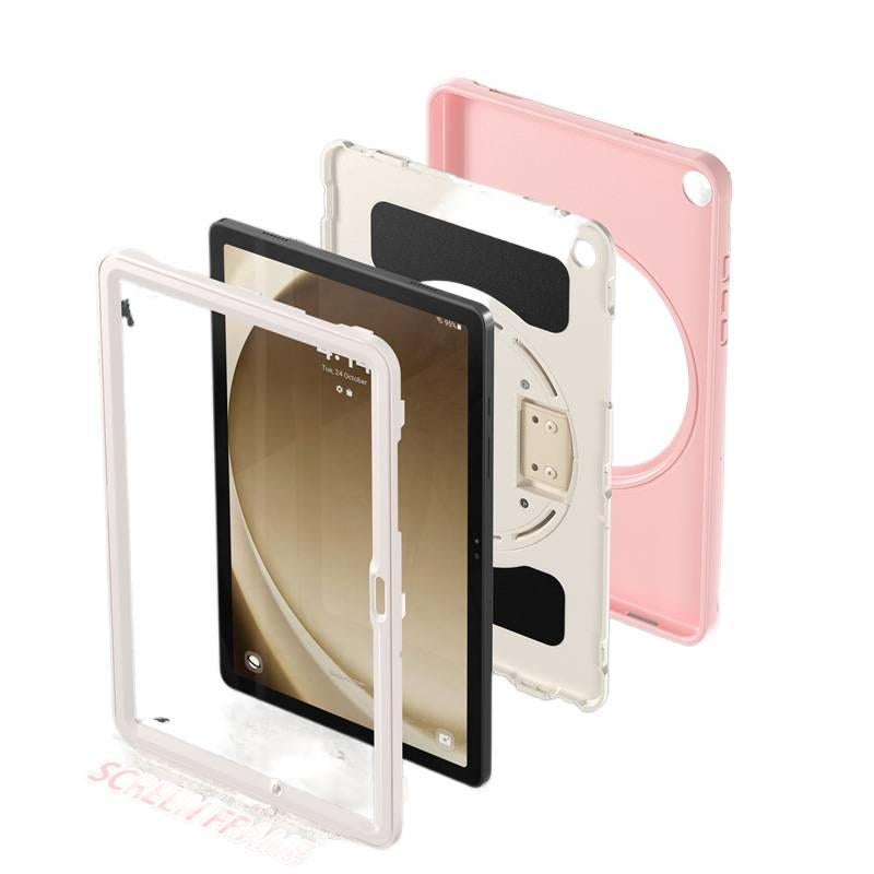 DGG حافظة سامسونج تاب متوافقة مع Samsung Galaxy Tab A9 مع حامل قلم باللون أخضر مع غطاء حماية ووظيفة حامل وحمل يومي للتابلت بوظيفة حامل باللون الأخضر Samsung Tab - Image 5