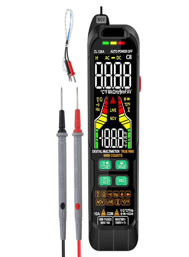 Digital Multimeter Professional Tester Meter Alternating Current Direct Current Voltage Multimetro True RMS Capacitance Temp Detector Multitester - Image 1