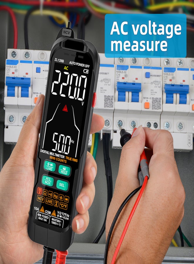 Digital Multimeter Professional Tester Meter Alternating Current Direct Current Voltage Multimetro True RMS Capacitance Temp Detector Multitester - Image 3