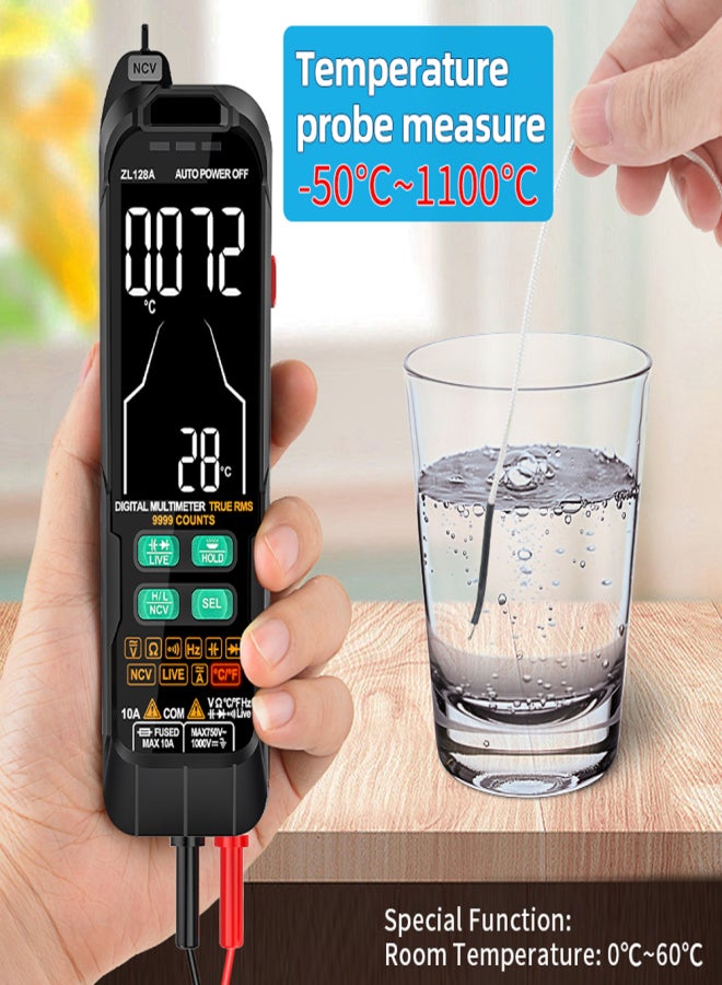 Digital Multimeter Professional Tester Meter Alternating Current Direct Current Voltage Multimetro True RMS Capacitance Temp Detector Multitester - Image 5