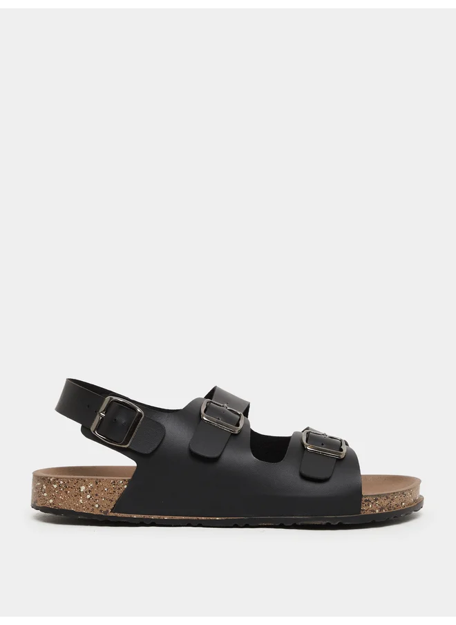 Styli Styli Ankle Strap Platform Sole Sandals