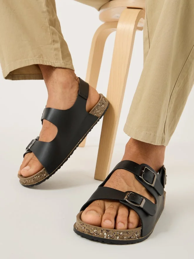 Styli Styli Ankle Strap Platform Sole Sandals