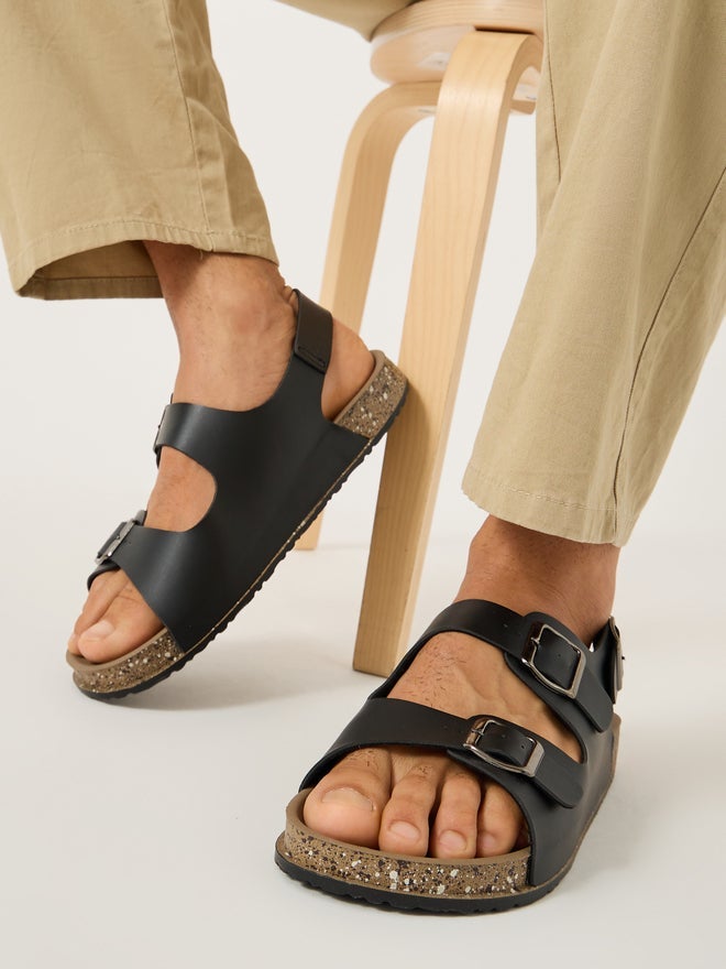 ستايلي صنادل ستيلي بحزام للكاحل ونعل سميك - Image 2