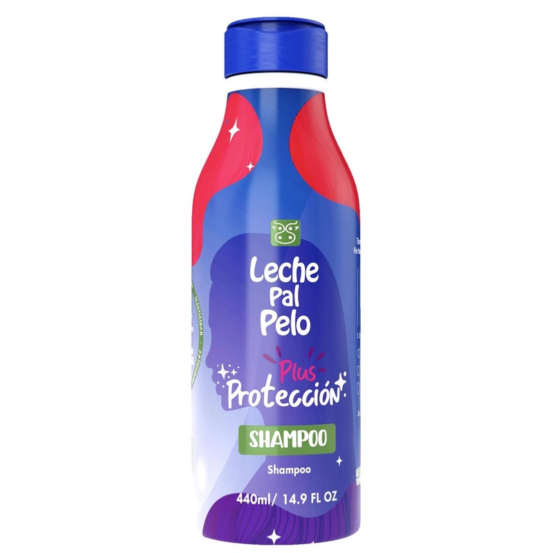 Leche Pal Pelo Quinoa & Rice Protein Color Guard Shampoo | Tinted and Treated Hair | Softens & Hydrates | SLS Free | Vegan (14.9 oz)
