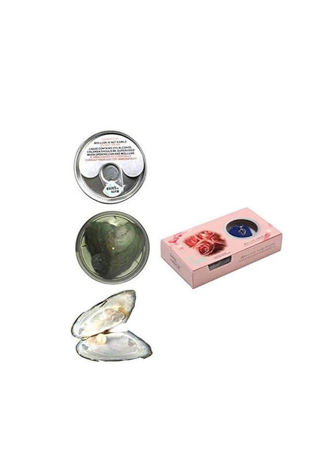maya accessories Pearl Kit, Pearl Kit Box Pearl in Oyster, DIY Creative Necklace Jewelry Gift Set, Fashion Creations Kit with Pendant Necklace Durable for Women Girls, bamboo  - Image 1