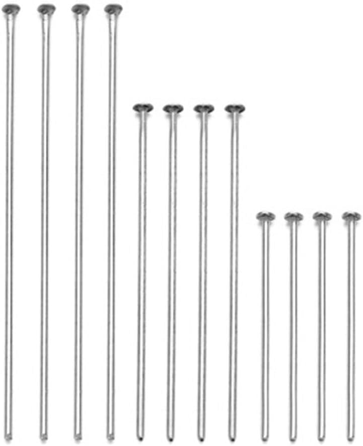 Stainless Steel Ball Head Pins 70mm x 0 7mm Gold Silver Plated 100pcs Jewelry Making Accessories - Image 1