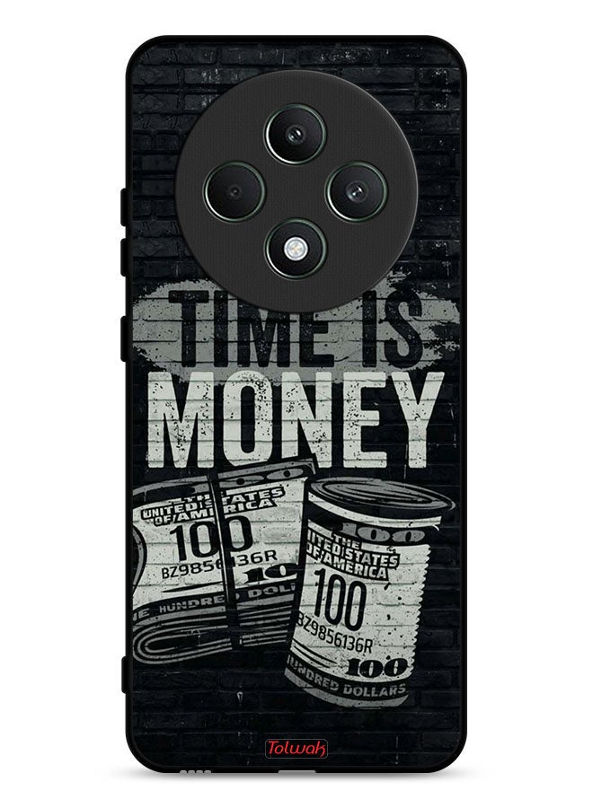 Tolwak Oppo Reno12 F 5G Protective Case Cover Time Is Money - Image 1