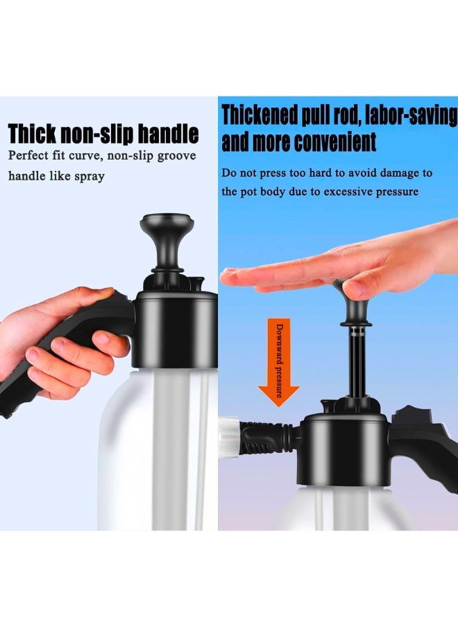 Chase Up Snow Foam Sprayer 2L – Heavy Duty Hand Pump Pressure Foam Cannon, Thick Car Wash Foam Blaster, Professional Pressurised Soap Spray Bottle for Car Cleaning  - Image 3