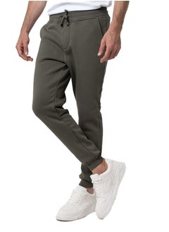 Sweatpants Men's , Melton Cotton Material - Oli