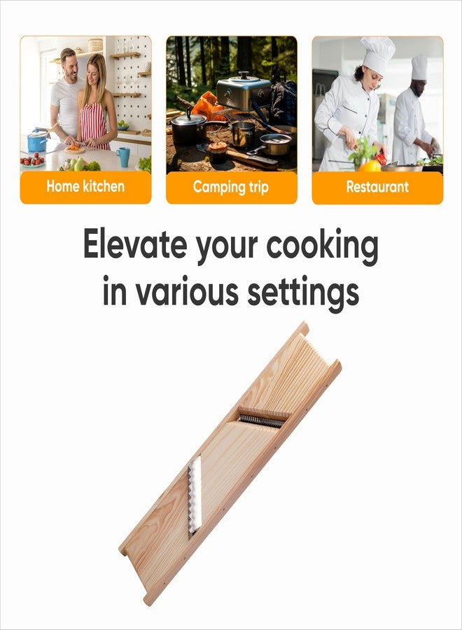 OFXDD Korean Carrot Wooden Shredder - Best Vegetables Hand Cutter - Kitchen Shredded Food Slicer Grater - Image 5