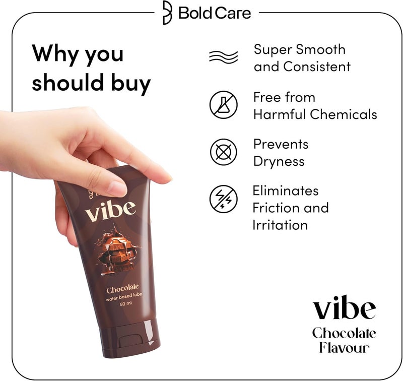 Bold Care Vibe Chocolate Personal Lubricant - Image 5