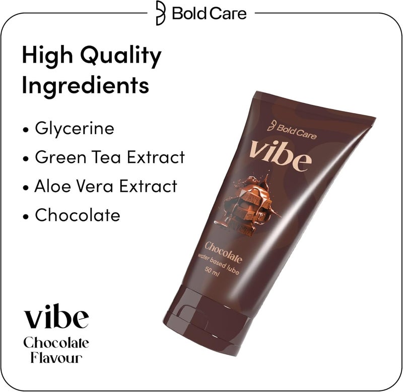 Bold Care Vibe Chocolate Personal Lubricant - Image 3