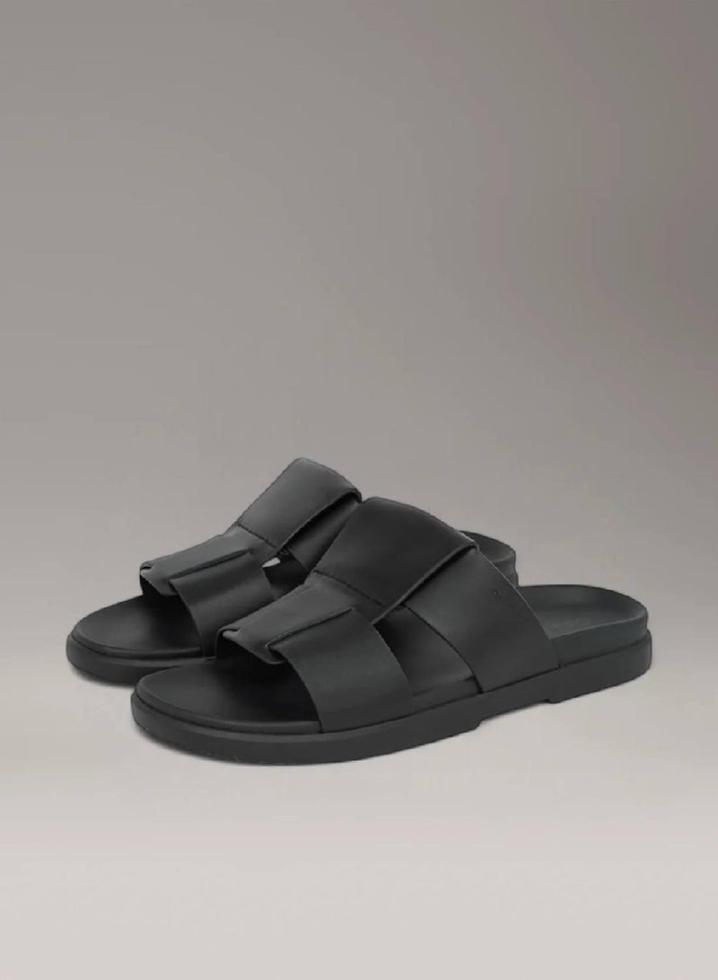 CALVIN KLEIN Leather Sandals - Image 2