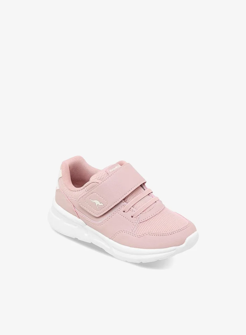 كانغاروس Girls Hook & Loop Ankle Sneakers