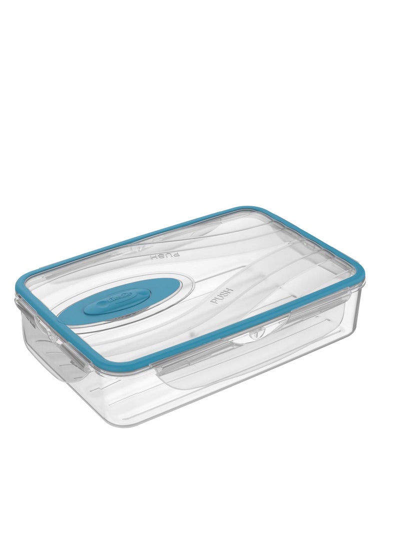 Biesse Set 5 Pcs Plastic Rectangular Food Storage and Preserving - Image 3