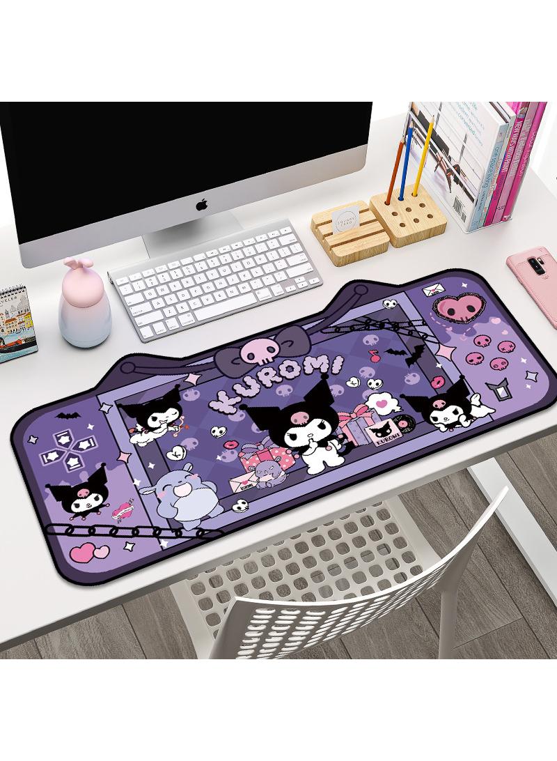 General Kulomi Cartoon Personality Gaming Large Mouse Pad  Large Mat Officer Desk Mat Oversized Lock Edge Anti-Slip Anime  Mouse Pad  - Image 3