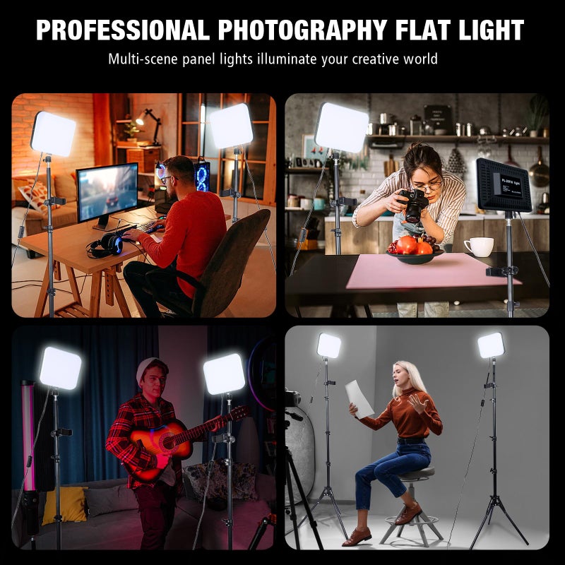 LOMTAP Light for Video Recording, Photography Lighting Kit Studio Lights with 6.5ft Stand, Phone Holder and Bag for TikTok, YouTube, Live Streaming, Podcast, Vlogging (LOMTAP) - Image 5