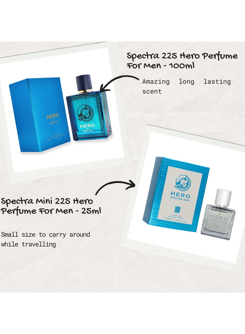 Spectra Pocket 225 Hero EDP Perfume For Men - 18ml - Image 4