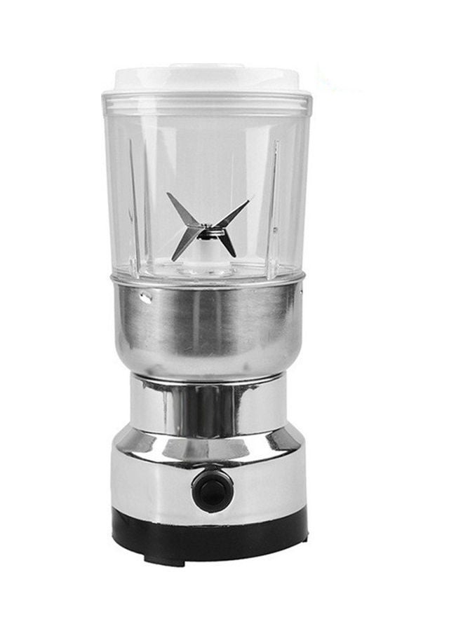 NIBEMINENT Stainless Steel Electric Grain Grinder Herb Pulverizer 2-in-1 Household Superfine Grinding Transparent 29*11*11cm - Image 3