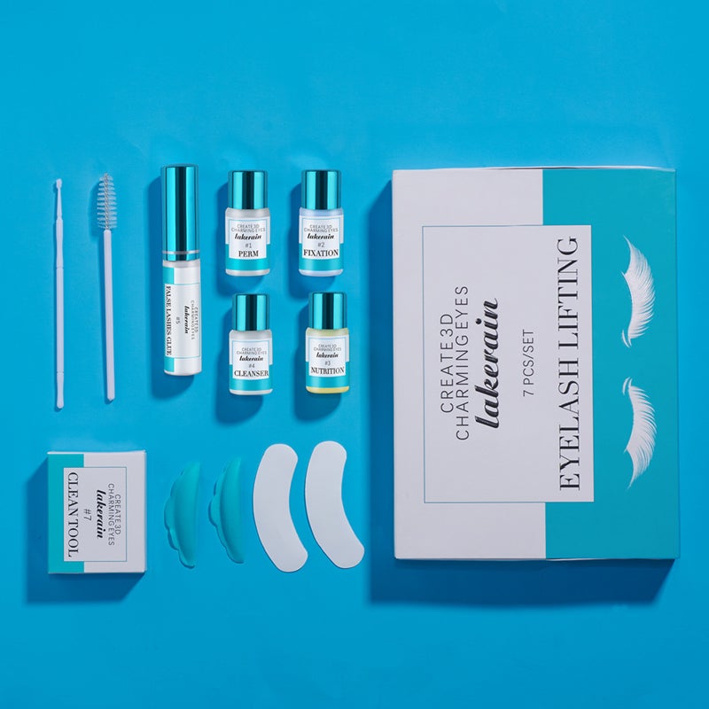 lakerain Eye Lash Lift Kit Eyelash Perm Kit Lash Curling Eyelash Extensions Professional Semi-Permanent Curling Perming Wave Suitable For Salon - Image 2