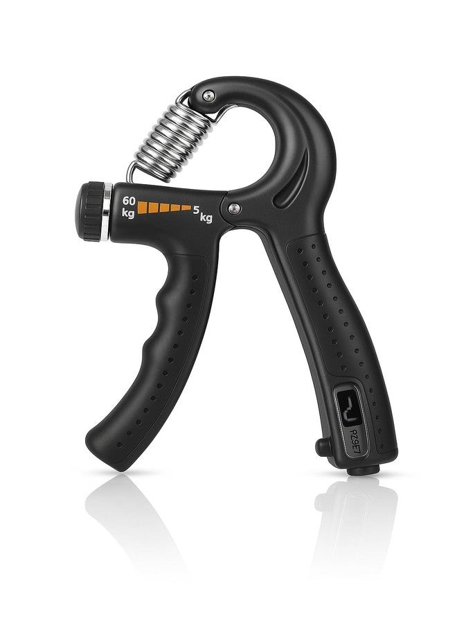 Japak Adjustable Hand Grip Strengthener - 5kg to 60kg | Forearm & Finger Exerciser with Counter | Non-Slip Ergonomic Handle | Ideal for Men, Women, Athletes, & Rehab - Image 1