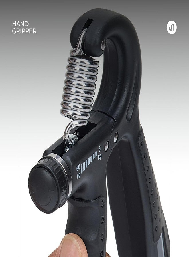Japak Adjustable Hand Grip Strengthener - 5kg to 60kg | Forearm & Finger Exerciser with Counter | Non-Slip Ergonomic Handle | Ideal for Men, Women, Athletes, & Rehab - Image 4