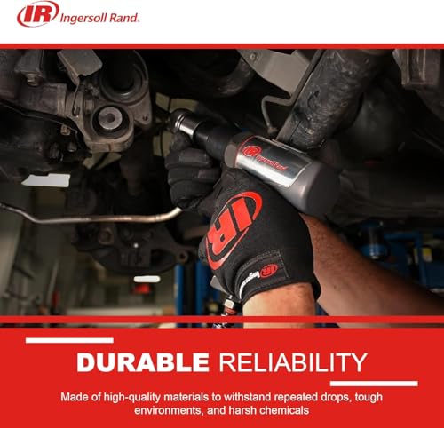 INGERSOLL-RAND Ingersoll Rand 123MAXK Vibration Reduced Air Hammer 5-Piece Chisel Set, 3,530 BPM, 2-5/8" Stroke, Round Shank - Image 4