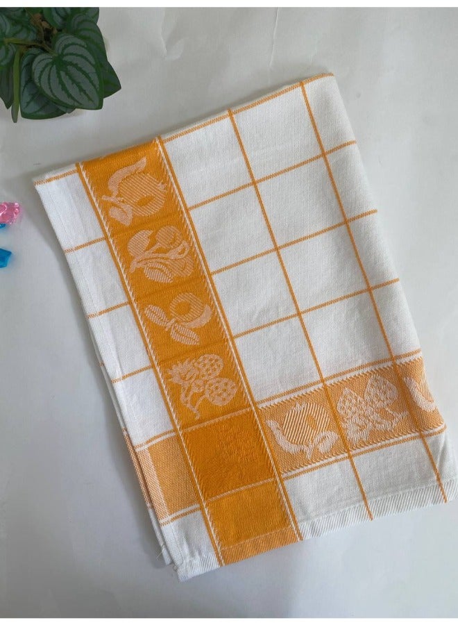 توالا منشفة المطبخ من قطعة واحدة 50*70 سم -برتقالي - Image 1