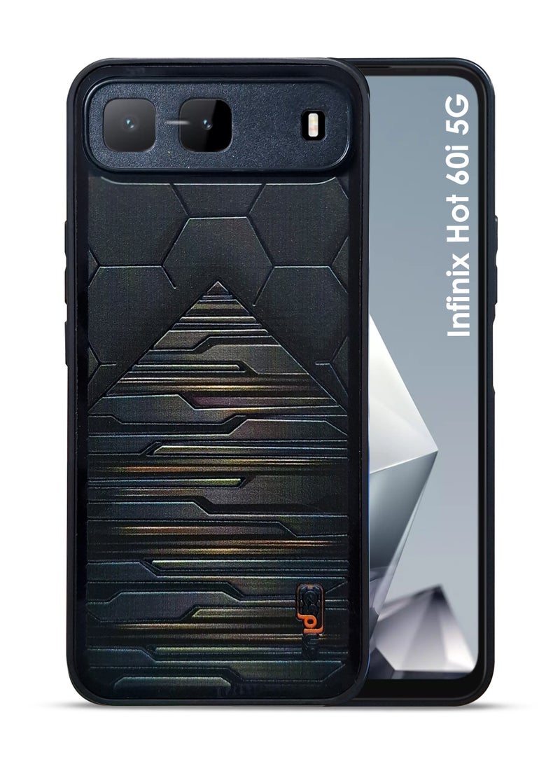 غطاء خلفي من السيليكون لهاتف Infinix Hot 60i - مصنوع من مادة TPU السيليكونية، فتحات متينة ودقيقة - حماية من الخدوش والغبار والبقع، مقاوم للصدمات والماء لهاتف Infinix Hot 60i