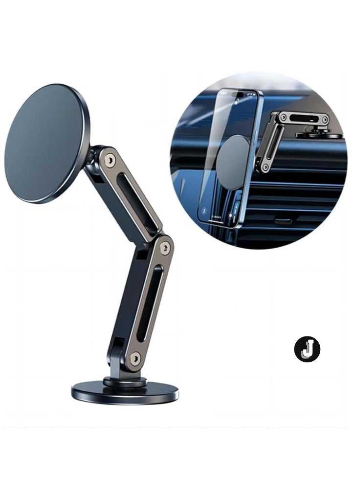 JAJEEK "MagSafe Car Mount with Adjustable Arm – 360° Rotation Magnetic Phone Holder for All Phones" - Image 1