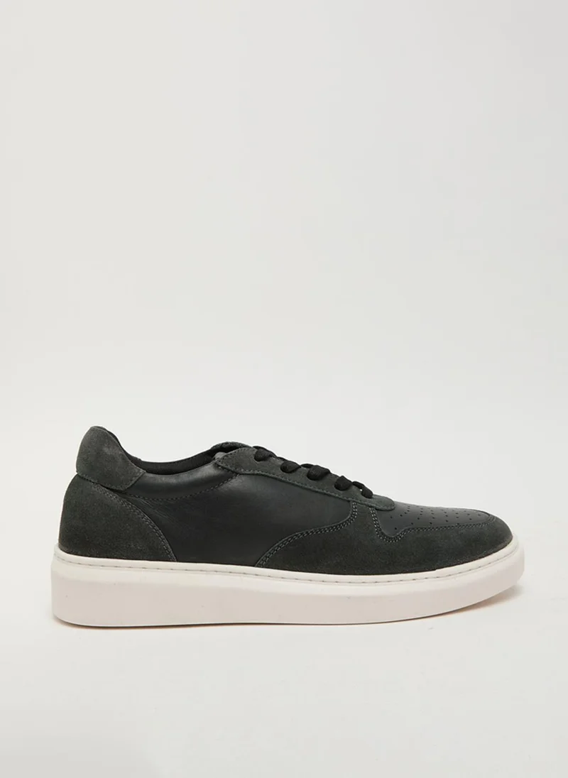 Hush Puppies Hush Puppies Mens HPM-ROJAK4-BLK Casual Lace Up Low Top Sneaker , Black