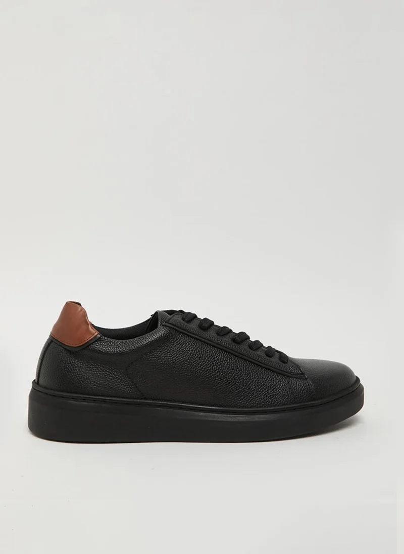 Hush Puppies Hush Puppies Mens HPM-ROJAK4-BLK Casual Lace Up Low Top Sneaker , Black