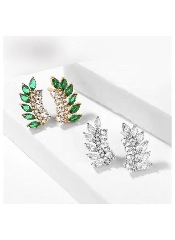 Generic - Flower leaf shape necklace - Image 1