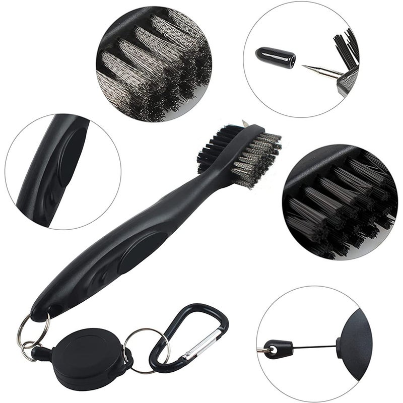 1 Set Golfs Brush Groove Sharpener Golfing Cleaning Brush Groove Sharpening Tools - Image 1