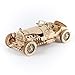 ROKR Model Car Kits Wooden 3D Puzzles Model Kits for Adults Educational Brain Teaser Assembly Model Desk DecorDIY HobbiesGifts Grand Prix Car - Image 4