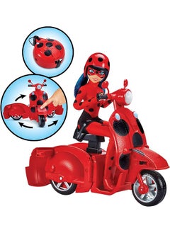 Miraculous Ladybug Switch And Go Scooter With Doll  - Image 1