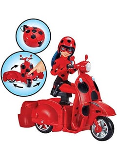 Miraculous Ladybug Switch And Go Scooter With Doll  - Image 2