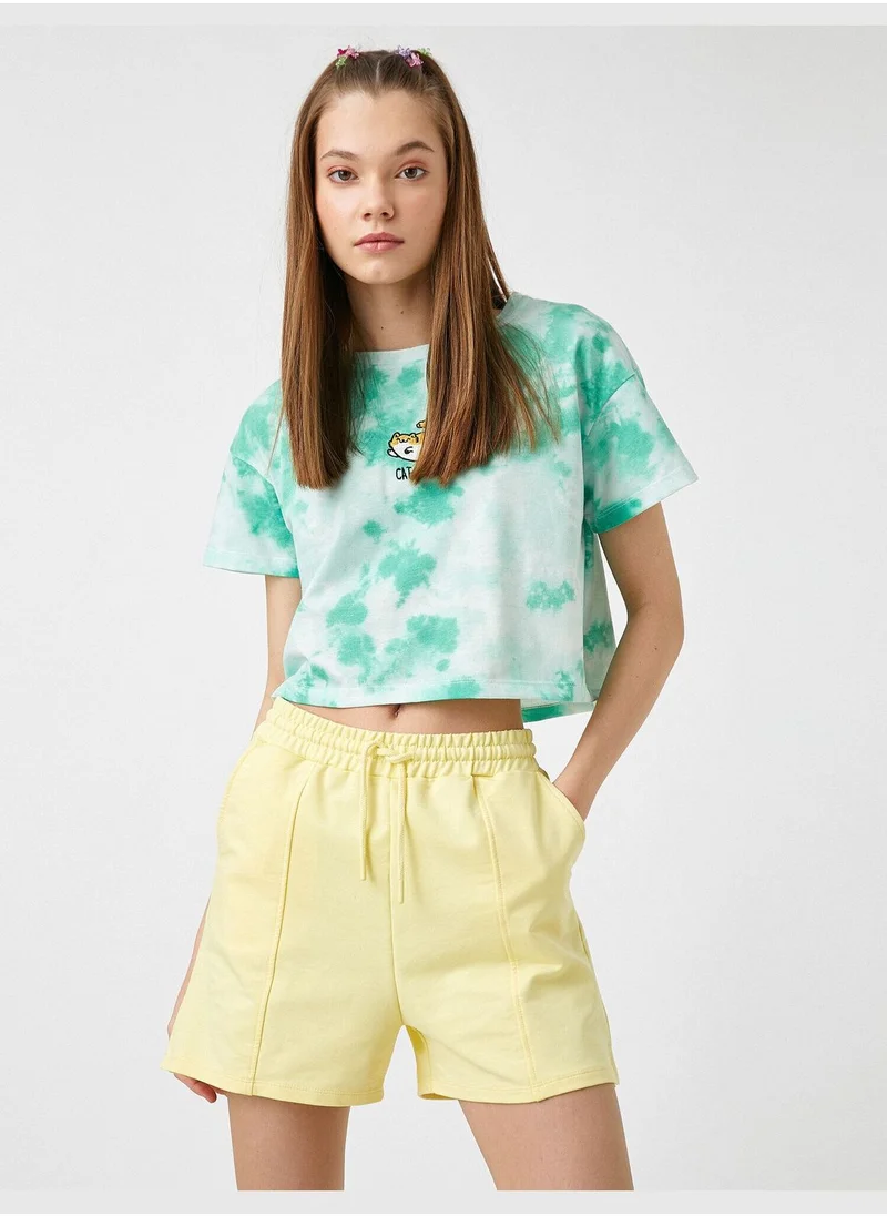 كوتون Short Sleeve Tie-Dye T-shirt