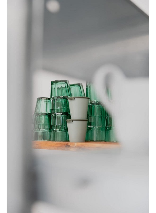 بيبس طقم أكواب BIBS للأطفال الرضع أو الصغار، عبوة من قطعتين، صنع في الدنمارك، مصنوع من مادة آمنة غذائيًا 100%، مانع للانزلاق، وقابل للغسل في غسالة الأطباق. صنع في الدنمارك. (وردي/رمادي فاتح) - Image 2