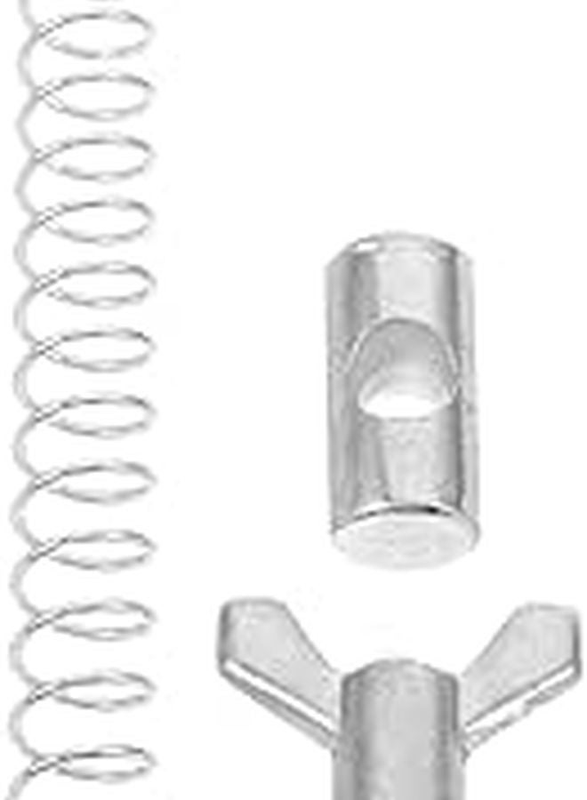 Motorcycle Rear Brake Cable Adjuster Spring And Wing Nut Kit Set Accessories - Image 1