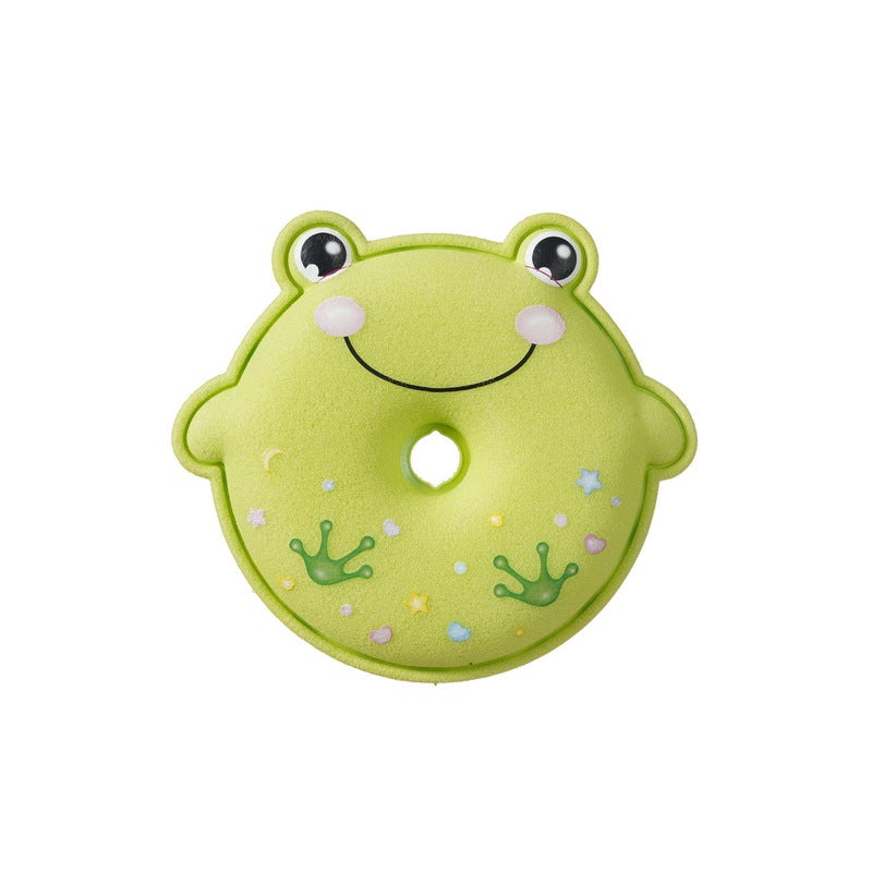 Cartoon Suction Bath Sponge for Kids, Non-Painful Exfoliating Body Scrubber, Foaming Sponge - Image 5